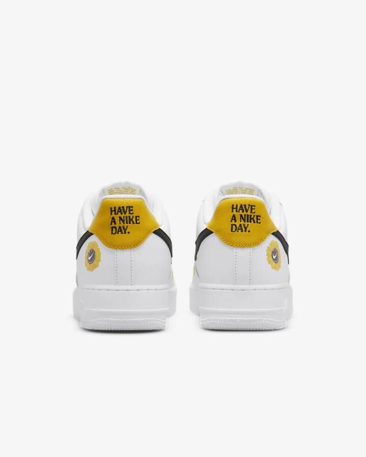 Nike Comfortabele Air-Sole Sneakers White Heren