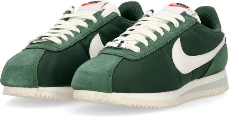 Nike Cortez Lage Sneaker voor Dames Green Heren