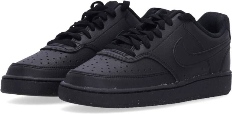 Nike Court Vision Low Next Nature Sneakers Black Heren