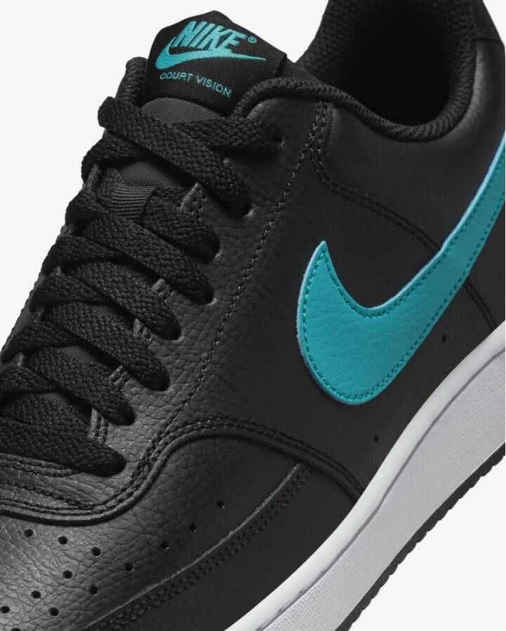 Nike Court Vision Low Zwart Blauw Heren Multicolor Heren
