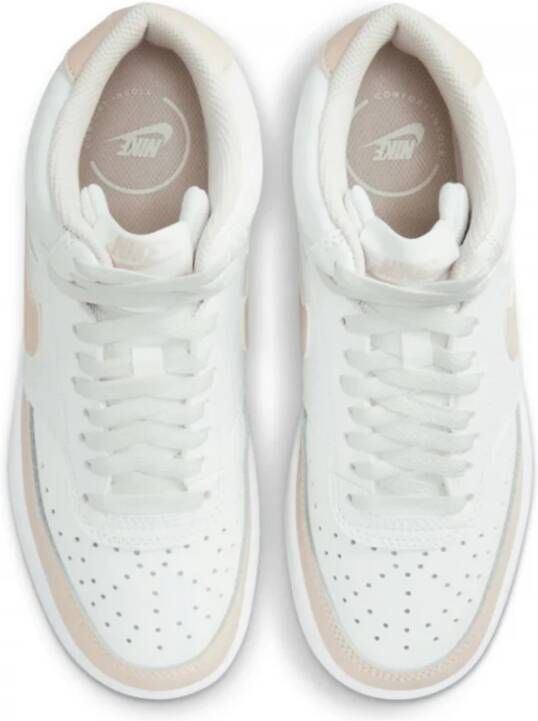 Nike Court Vision Mid Dames Sneakers White Dames