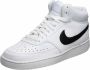 Nike Court Vision Mid Next Nature Sneakers White Heren - Thumbnail 9