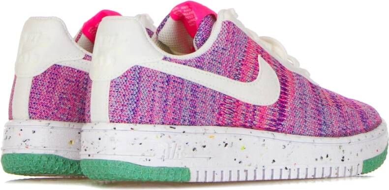 Nike Crater Flyknit Lage Sneaker Fuchsia Glow Multicolor Dames