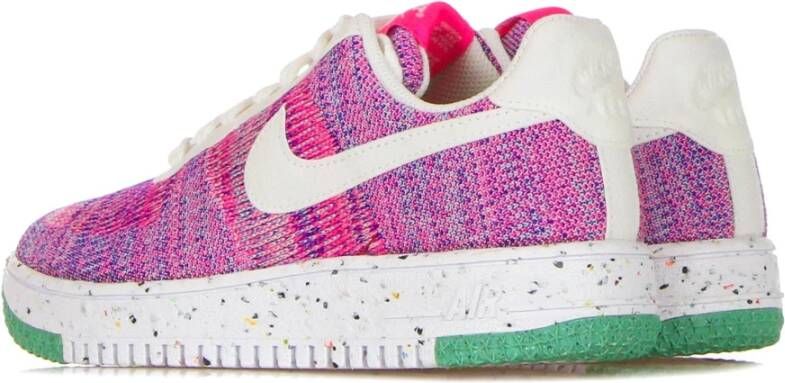 Nike Crater Flyknit Lage Sneaker Fuchsia Glow Multicolor Dames