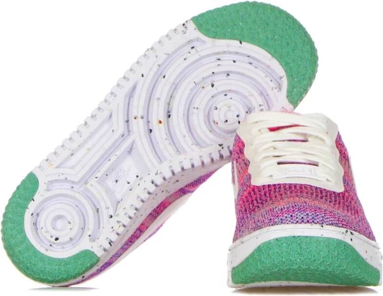 Nike Crater Flyknit Lage Sneaker Fuchsia Glow Multicolor Dames