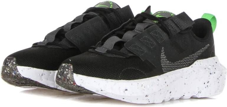 Nike Crater Impact Lage Sneaker Zwart Grijs Black Dames
