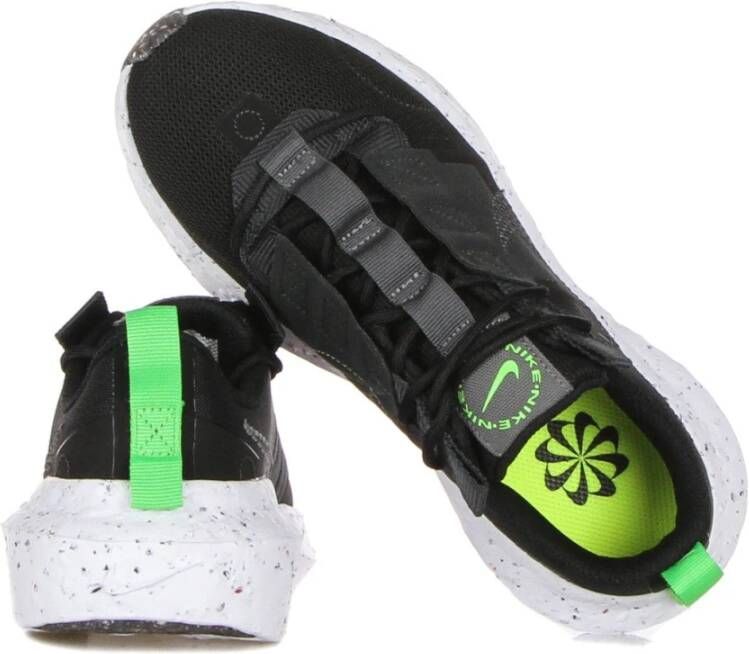 Nike Crater Impact Lage Sneaker Zwart Grijs Black Dames