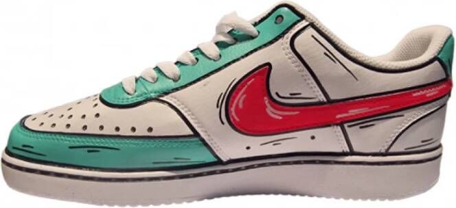 Nike Custom Comics Court Vision Sneakers