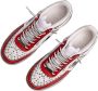 Nike Custom Court Vision Lo Rood Zwart Wit Multicolor Heren - Thumbnail 7