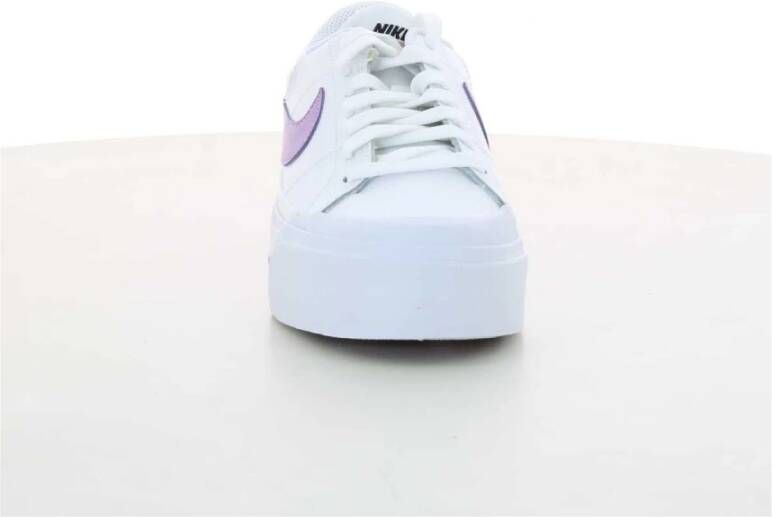 Nike Dames Fuchsia Court Legacy LFT White Dames