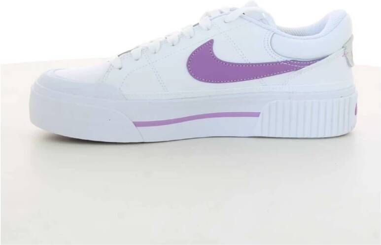 Nike Dames Fuchsia Court Legacy LFT White Dames
