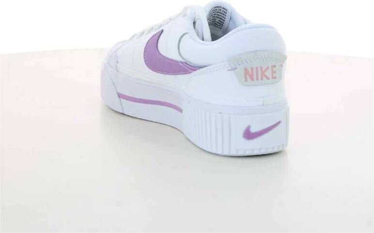 Nike Dames Fuchsia Court Legacy LFT White Dames