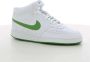 Nike Dames Groene Court Vision Mid W Schoenen White Dames - Thumbnail 2