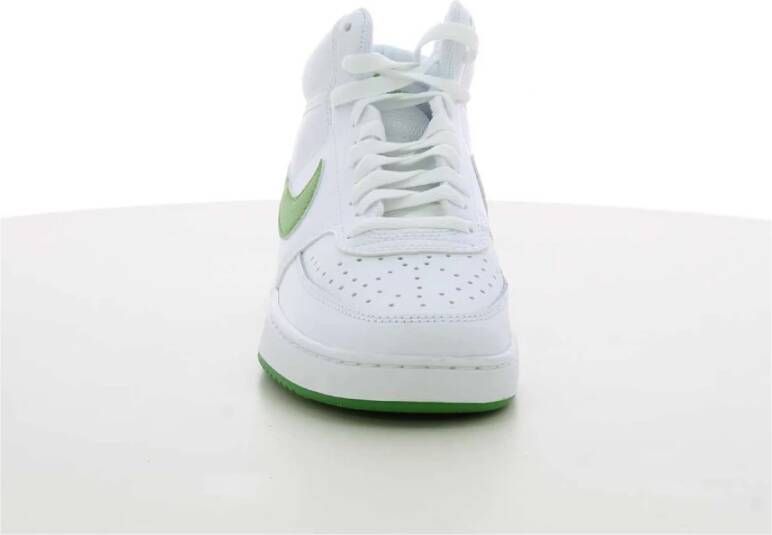 Nike Dames Groene Court Vision Mid W Schoenen White Dames