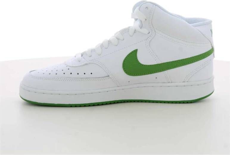 Nike Dames Groene Court Vision Mid W Schoenen White Dames