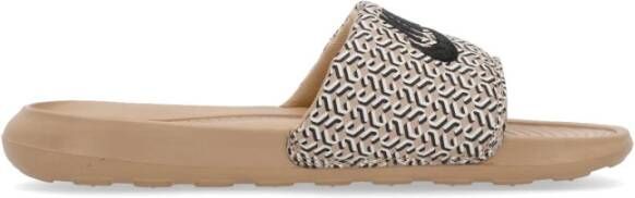 Nike Dames Slide Slippers met Geborduurd Logo Multicolor Dames