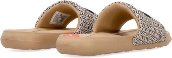 Nike Dames Slide Slippers met Geborduurd Logo Multicolor Dames