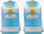 Nike Dunk Hi Retro Blue Chill Blue Chill-White-Amarillo - Thumbnail 7