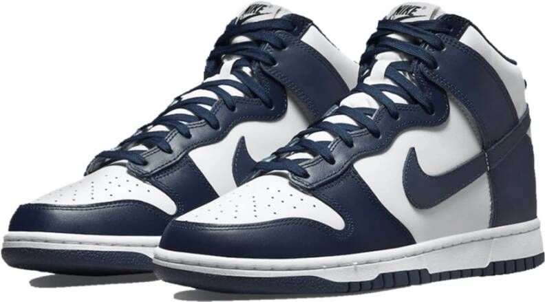 Nike Dunk High Midnight Navy Blauw Heren