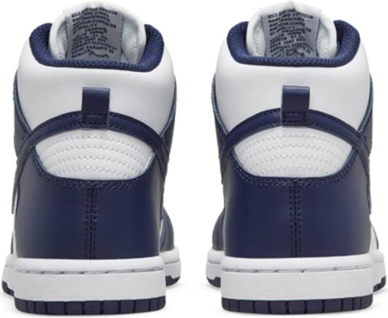 Nike Dunk High Midnight Navy Blauw Heren