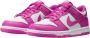 Nike Active Fuchsia Dunk Low Stijlvolle en veelzijdige sneakers Pink Dames - Thumbnail 2