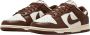 Nike Cacao Wow Dunk Low Blue Airbrush Sneakers Brown Dames - Thumbnail 2