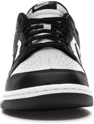 Nike Retro Dunk Low Leren Sneakers White Heren
