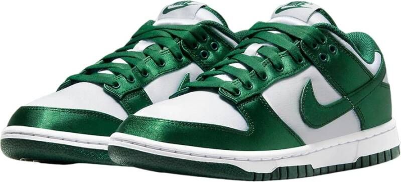 Nike Satin Green Low Sneakers Groen Heren