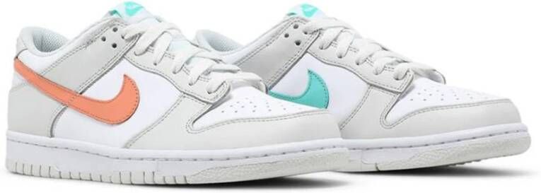 Nike Witte Bone Peach Aqua Sneakers Grijs Dames