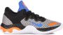Nike Elevate II Lage Sneaker Zwart Blauw Wit Oranje Multicolor - Thumbnail 3