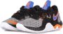 Nike Elevate II Lage Sneaker Zwart Blauw Wit Oranje Multicolor - Thumbnail 4
