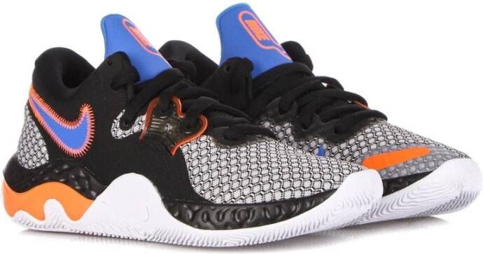 Nike Elevate II Lage Sneaker Zwart Blauw Wit Oranje Multicolor Heren
