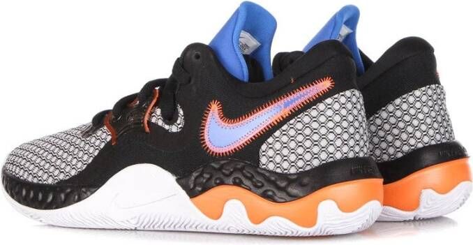 Nike Elevate II Lage Sneaker Zwart Blauw Wit Oranje Multicolor Heren