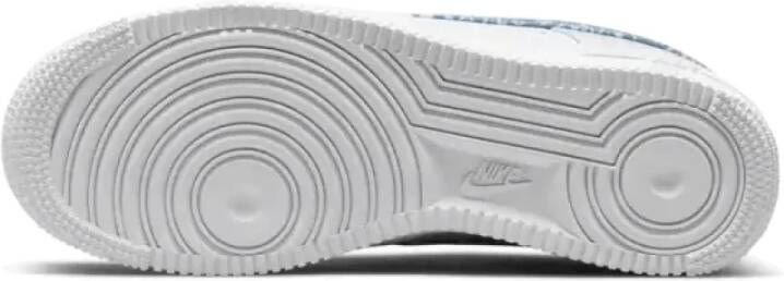 Nike Essential White Worn Blue Paisley Sneakers