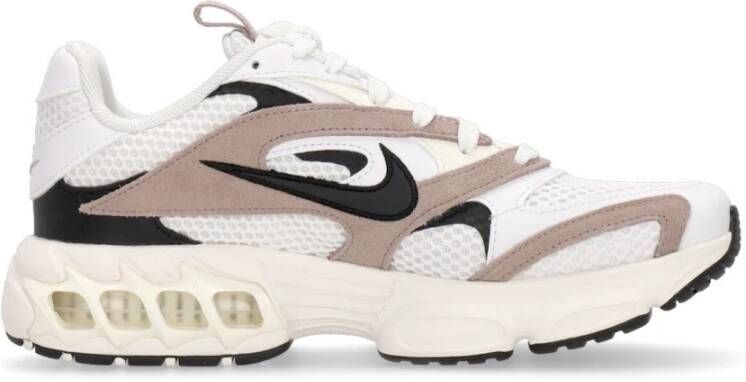 Nike Fire Lage Schoen Wit Zwart Zeilen Taupe Multicolor Dames