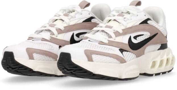 Nike Fire Lage Schoen Wit Zwart Zeilen Taupe Multicolor Dames