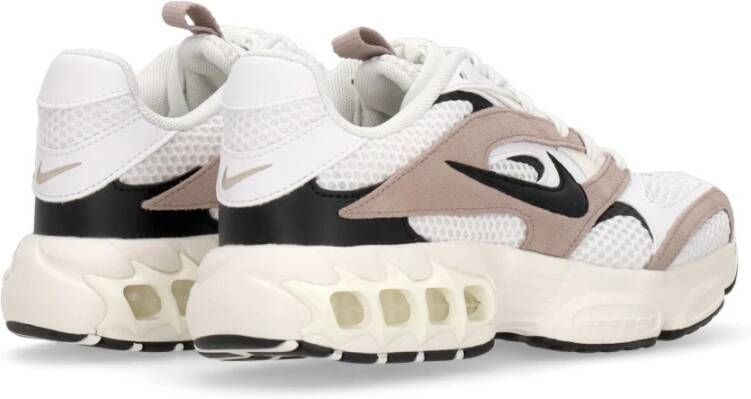 Nike Fire Lage Schoen Wit Zwart Zeilen Taupe Multicolor Dames