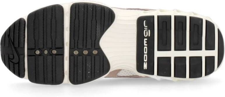 Nike Fire Lage Schoen Wit Zwart Zeilen Taupe Multicolor Dames