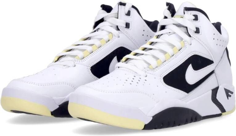 Nike Flight Lite Mid Hoge Sneaker Wit Zwart Multicolor Heren