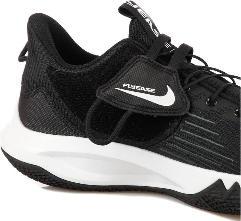 Nike Flyease Lage Sneaker Zwart Wit Black Heren