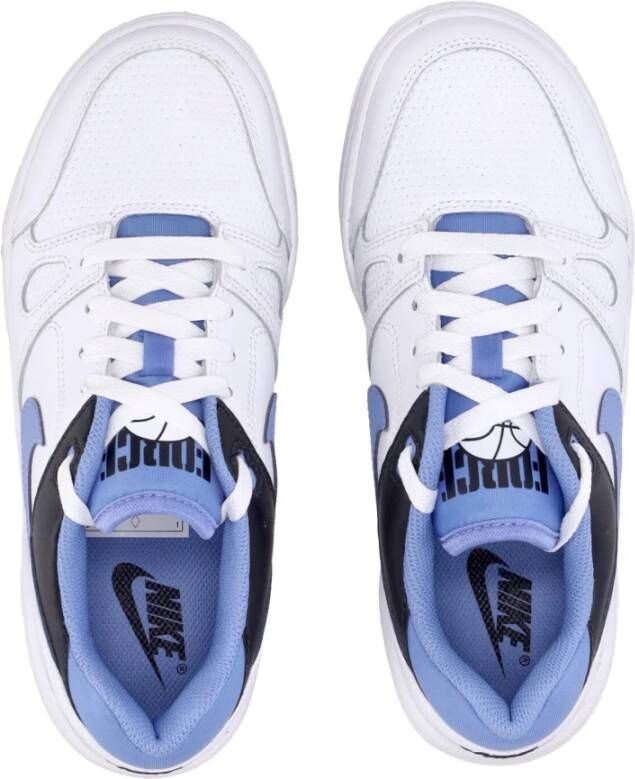 Nike Full Force Low Sneaker Wit Zwart