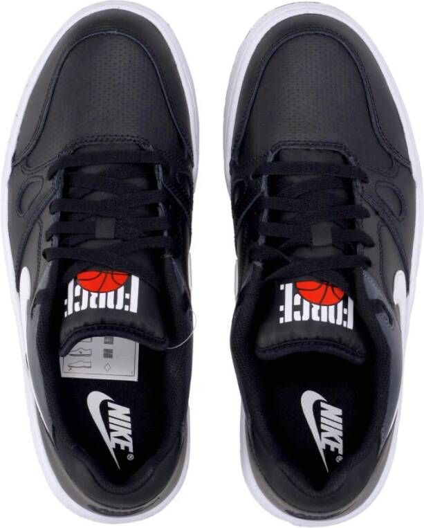Nike Full Force Low Sneaker Zwart Wit Black Heren