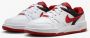 Nike Full Force Low Unisex Schoenen Wit Maat: 37.5 Leer Foot Locker - Thumbnail 3