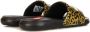 Nike Gedrukte Slide Pantoffels Chutney Wit Zwart Yellow Dames - Thumbnail 9