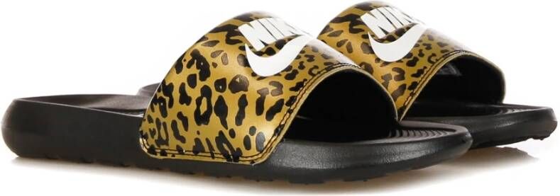 Nike Gedrukte Slide Pantoffels voor Vrouwen Multicolor Dames