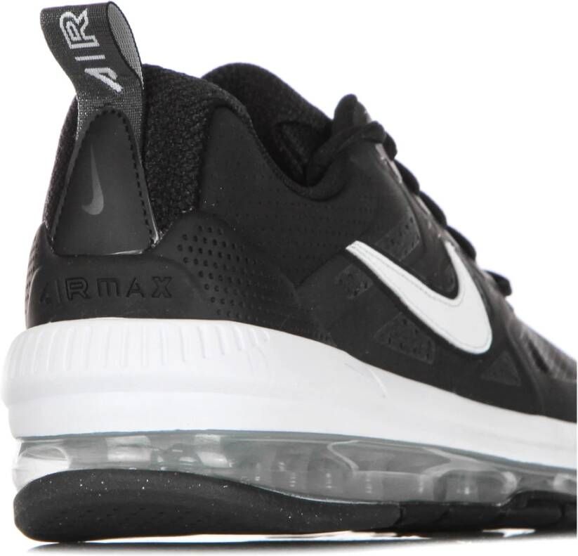 Nike Genome Lage Sneaker Zwart Wit Antraciet Black Heren