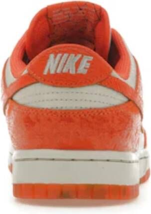 Nike Gescheurde Oranje Lage Sneakers Multicolor Dames