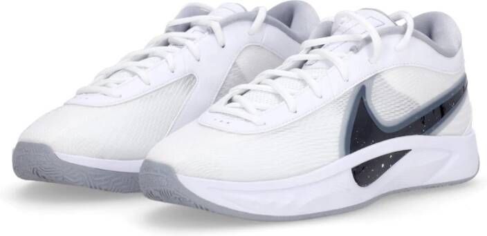 Nike Giannis Freak 6 Basketbalschoenen Wit Zwart White Heren