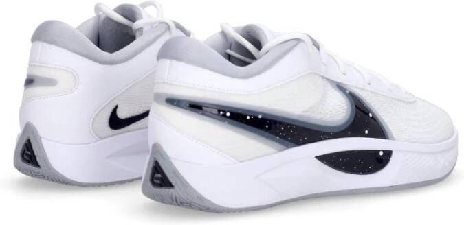 Nike Giannis Freak 6 Basketbalschoenen Wit Zwart White Heren