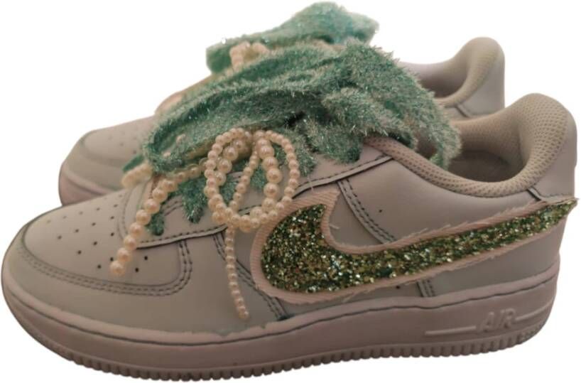 Nike Groene Sneakers Af1Glowymint